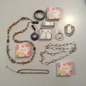 Bundle of Premier Designs BOHO Jewelry  Necklaces Earrings Bracelets Medallions